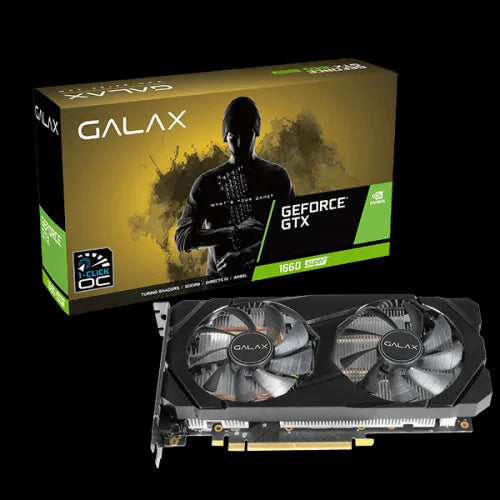 GALAX GeForce GTX 1660 Super (1-Click OC) 6GB GDDR6 - Anigma
